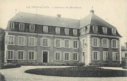 CPA FRANCE 38 "La Tour du Pin, Château de Marlieu".
