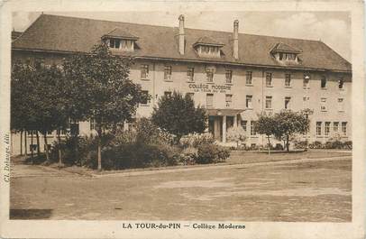 CPA FRANCE 38 "La Tour du Pin, Collège moderne".