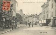 38 Isere CPA FRANCE 38 "St Marcellin, La Place d'Armes".