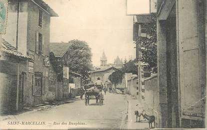 CPA FRANCE 38 " St Marcellin, Rue des Dauphins".