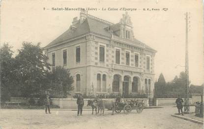 CPA FRANCE 38 " St Marcellin, La caisse d'épargne". / BANQUE
