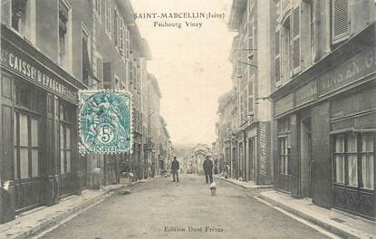CPA FRANCE 38 " St Marcellin, Faubourg Vinay".
