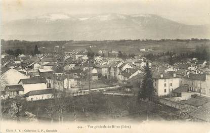 CPA FRANCE 38 " Rives, Vue générale".