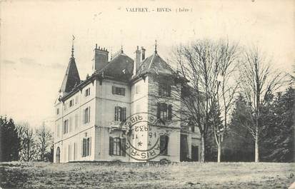 CPA FRANCE 38 " Rives, Le château".