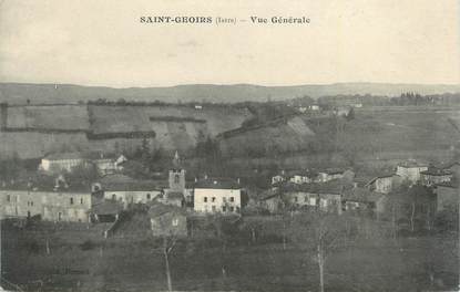 CPA FRANCE 38 "St Geoirs, Vue générale".