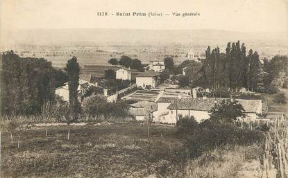 CPA FRANCE 38 "St Prim, Vue générale".