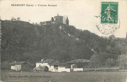 CPA FRANCE 38 "Beaufort, L'ancien rempart".