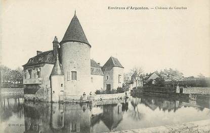 CPA FRANCE 36 " Environs d'Argenton, Château du Gourbas".