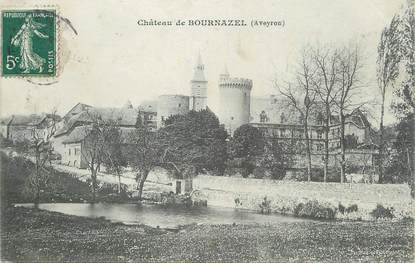 CPA FRANCE 12 " Château de Bournazel".