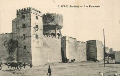 CPA TUNISIE "Sfax, les remparts"
