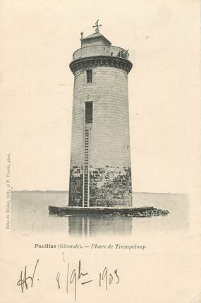 CPA FRANCE 33 " Pauillac, Phare de Trompeloup".