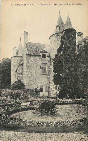 CPA FRANCE 22 "Erquy, Château de Bien Assis".