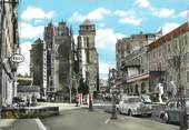 12 Aveyron CPSM FRANCE 12 " Rodez, Avenue Victor Hugo et la cathédrale".