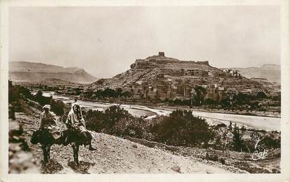 CPA TUNISIE "La Casbah des Aït ben Addous"