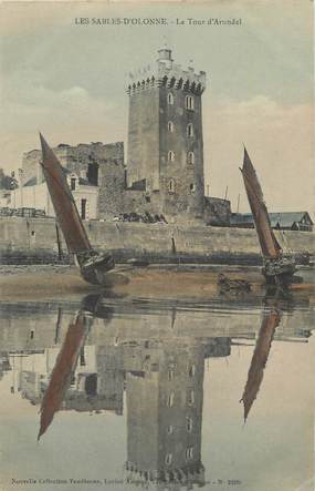 CPA FRANCE 85 " Les Sables d'Olonne, La tour d'Arundel".