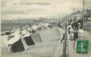 85 Vendee CPA FRANCE 85 " Les Sables d'Olonne, La plage et le remblai".