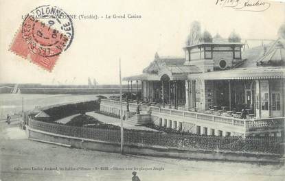 CPA FRANCE 85 " Les Sables d'Olonne, Le grand casino".