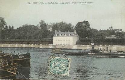 CPA FRANCE 91 " Corbeil, Castel Joli propriété Waldeck Rousseau".