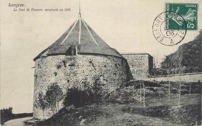 CPA FRANCE 52 " Langres, La tour de Navarre".