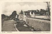 52 Haute Marne CPA FRANCE 52 " Langres, La porte Boulière, les remparts".