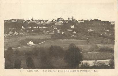 CPA FRANCE 52 " Langres, Vue générale".