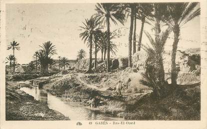 CPA TUNISIE "Gabès, Ras El Oued"