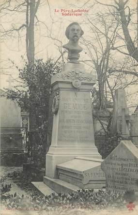 CPA FRANCE 75 " Paris 20ème, Cimetière du Père Lachaise, Monument de J.A Beauce".