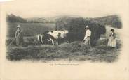 63 Puy De DÔme CPA FRANCE 63 " L'Auvergne, La fenaison". / FOLKLORE