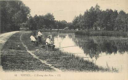 CPA FRANCE 88 "Vittel, L'Etang des fées".