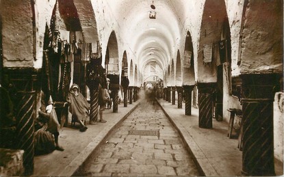 CPA TUNISIE "Tunis, Souk des Etoffes"