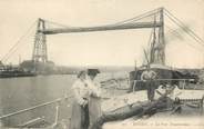 76 Seine Maritime CPA FRANCE 76 " Rouen, Le pont transbordeur".