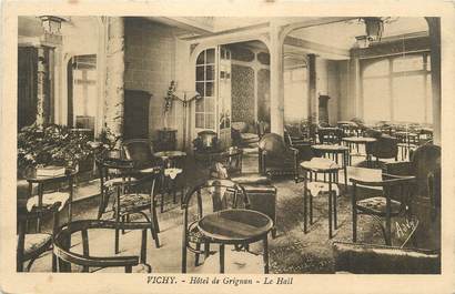CPA FRANCE 03 " Vichy, Hôtel de Grignan, Le hall".