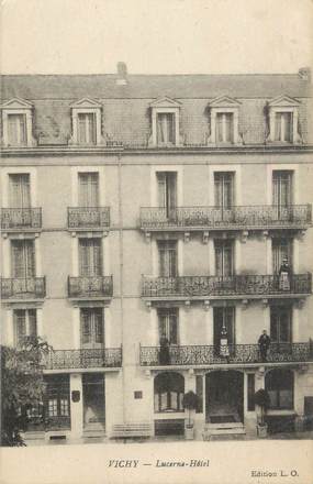 CPA FRANCE 03 " Vichy, Lucerne Hôtel".