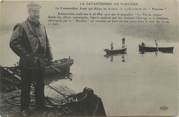 62 Pa De Calai CPA FRANCE 62 "Le commandant Amet dirigeant les travaux de renflouement du sous-marin Le Pluviose 1910". / MARINE MILITAIRE / CATASTROPHE