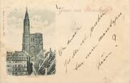 67 Ba Rhin CPA FRANCE 67 "Strasbourg". / GRUSS / 1896