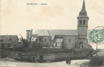 CPA FRANCE 01 " Champdor, L'église".