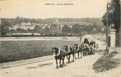 CPA FRANCE 77 " Presles, Vue générale".