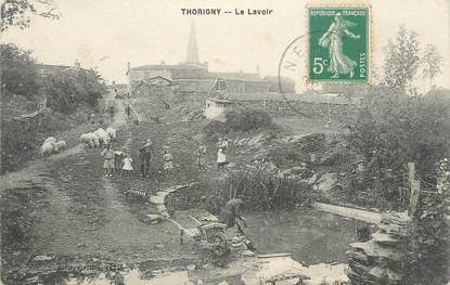 CPA FRANCE 77 " Thorigny, Le lavoir".