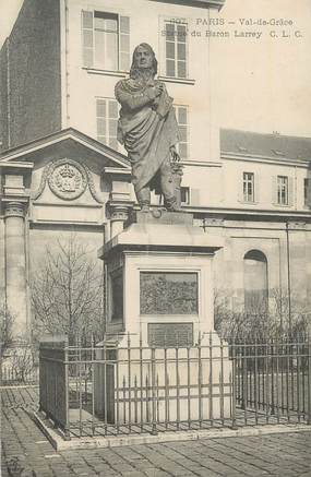 CPA FRANCE 75 " Paris 5ème, Statue du Baron Larrey". / MEDECIN MILITAIRE