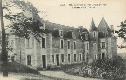 CPA FRANCE 86 " Environs de Vivonne, Château de la Touche".