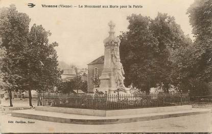 CPA FRANCE 86 " Vivonne, Le monument aux morts".
