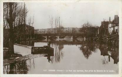 CPSM FRANCE 86 " Vivonne,Le pont des Carmes".