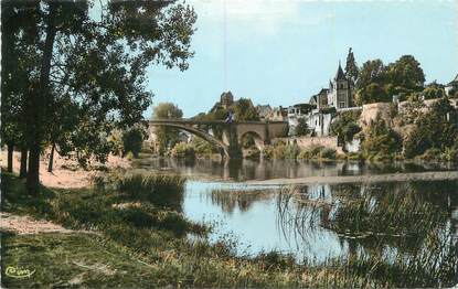 CPSM FRANCE 86 " La Roche Posay, Les bords de la creuse".