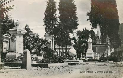 CPA COLOMBIE "Bogota, le cimetière"