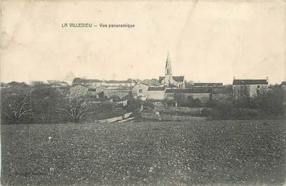 CPA FRANCE 86 "La Villedieu, Vue panoramique".