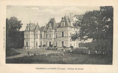 CPA FRANCE 86 "Vouneuil sur Biard, Château de Boivre".