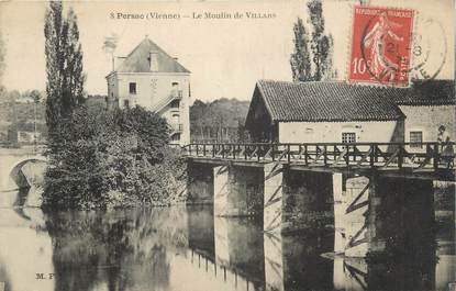 CPA FRANCE 86 "Persac, Le moulin de Villars".