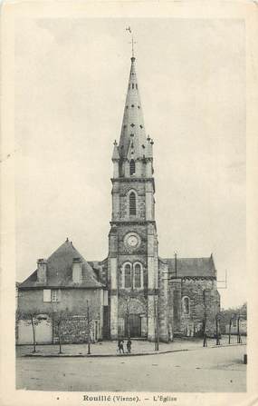 CPA FRANCE 86 "Rouillé, L'église".