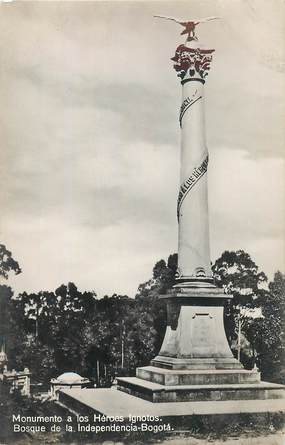 CPA COLOMBIE " Bogota, monument"