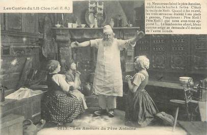 CPA FRANCE 22 " Les amours du Père Antoine, les contes du lit clos". / FOLKLORE/ LES LITS CLOS